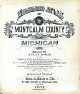 Montcalm County 1921 Michigan Historical Atlas